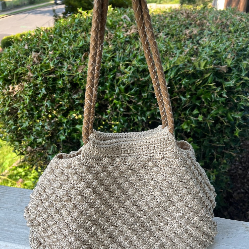 Lane Bryant hobo Woven Bag - Picture 2 of 5